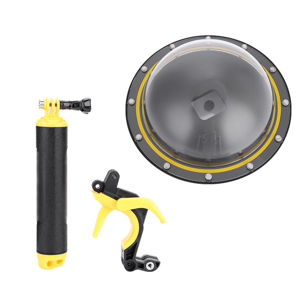 TELESIN Professional Dome Port Waterproof Case Housing for GoPro Hero 567 Camera
