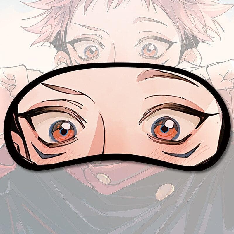 Jujutsu Kaisen Eye Patch Anime Sleep Blindfold Fushiguro Megumi Casual Eyes Mask Gojo Satoru Breathable Cute Cartoon Eyepatch