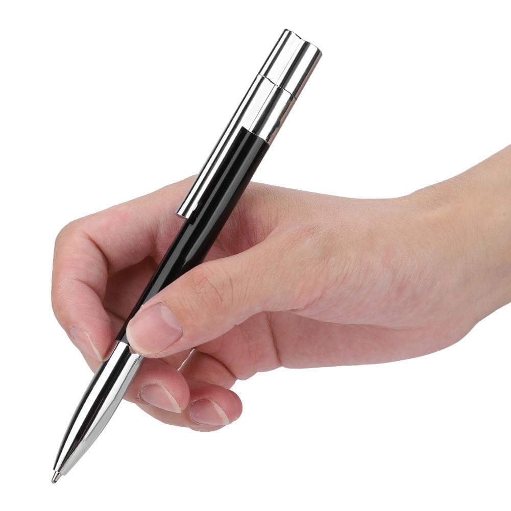Ultra Fine 2 In 1 U Disk+Ball Pen USB2.0 Flash Dirve Pen(Black 32G) black
