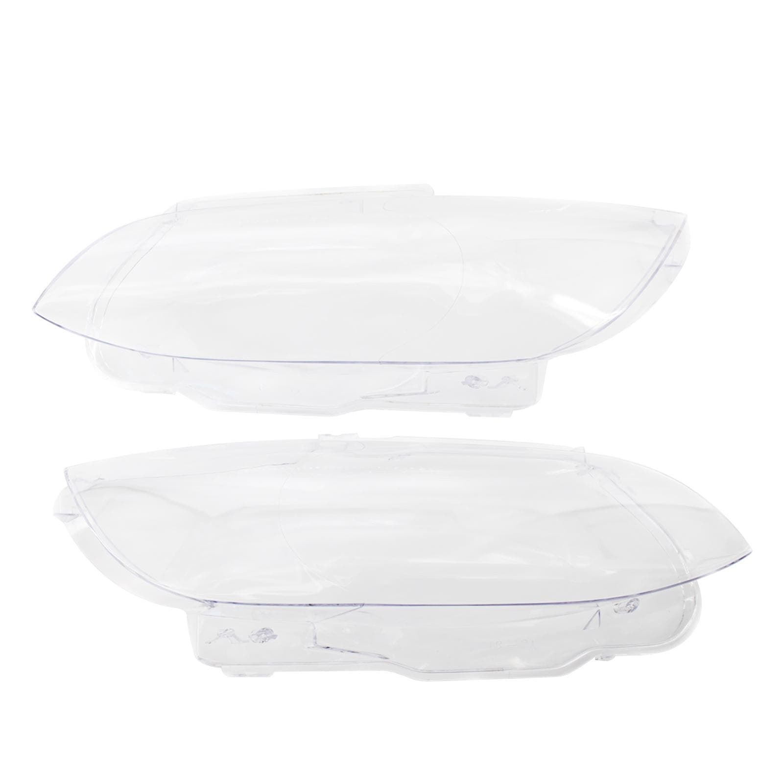 1 Pair Headlight Cover Clear Lens Left & Right 63117182507/63117182508 Replacement for BMW E92/E93 transparent