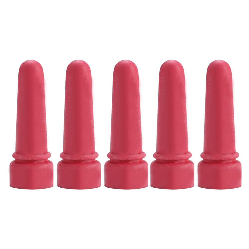 5pcs Animal Feeding Supplies Little Cow Calf Milk Nipple 6.9cm Length Rubber Milk Drink Nipples