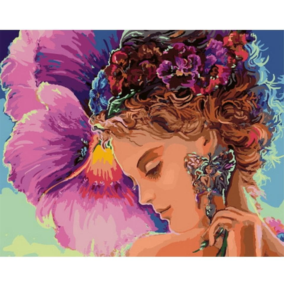 Diamond Painting Full Drill Dandelion with Tools 5d Diy Diamond Embroidery Painting 20X30CM