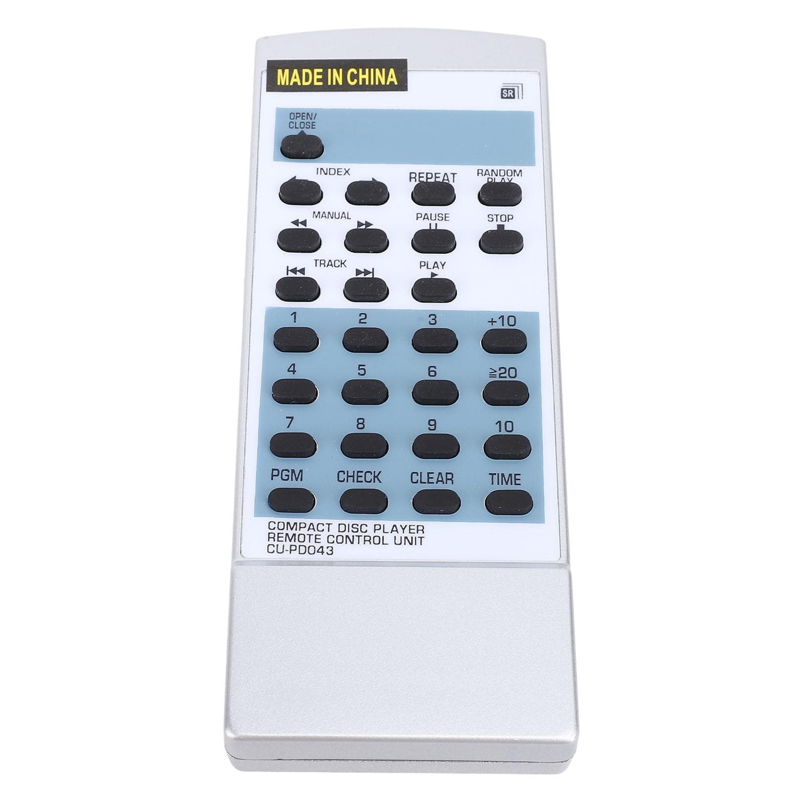 CU PD043 CD Player Remote Control ABS Replacement Remote Control for CU PD048 PD 5100 PD M453 CU