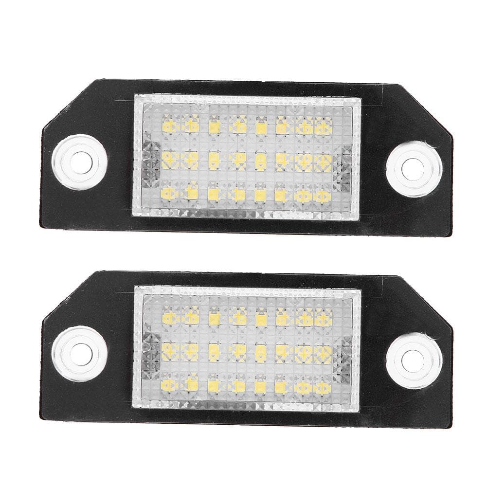 2pcs 24 LED Beads License Plate LED Light Lamp for Ford C MAX Focus MK2