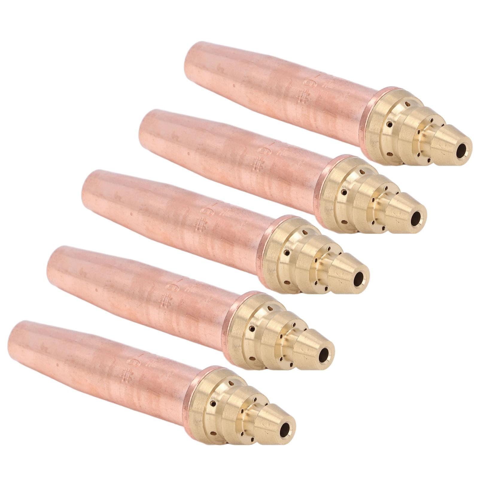 5PCS Cutting Tips Split Isobaric Propane Gas Welding Nozzles Machine Torch ConsumablesG036#