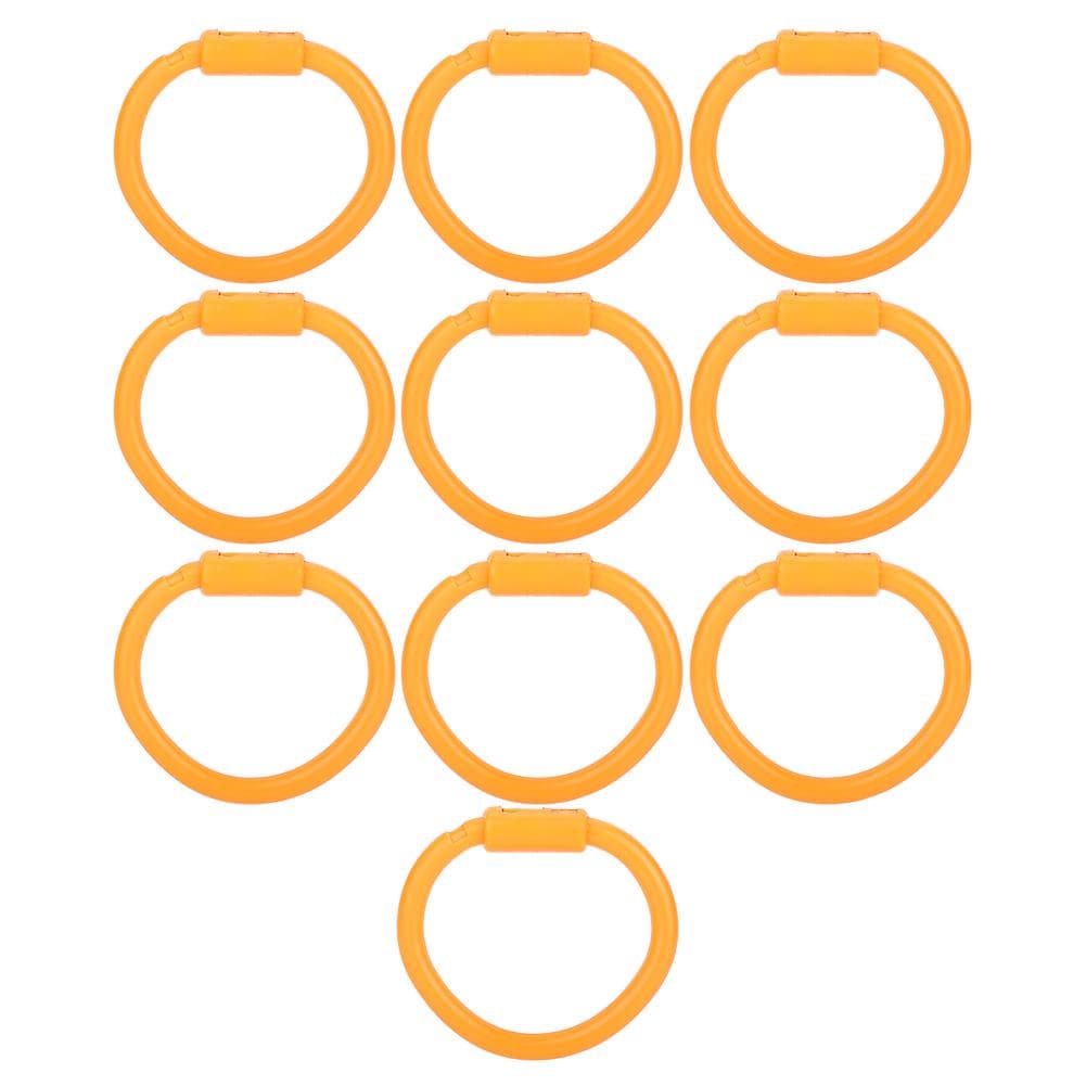 10Pcs Nylon Bull Nose Ring Accessory for Cattle Cow Farm Livestock Animal Equipment