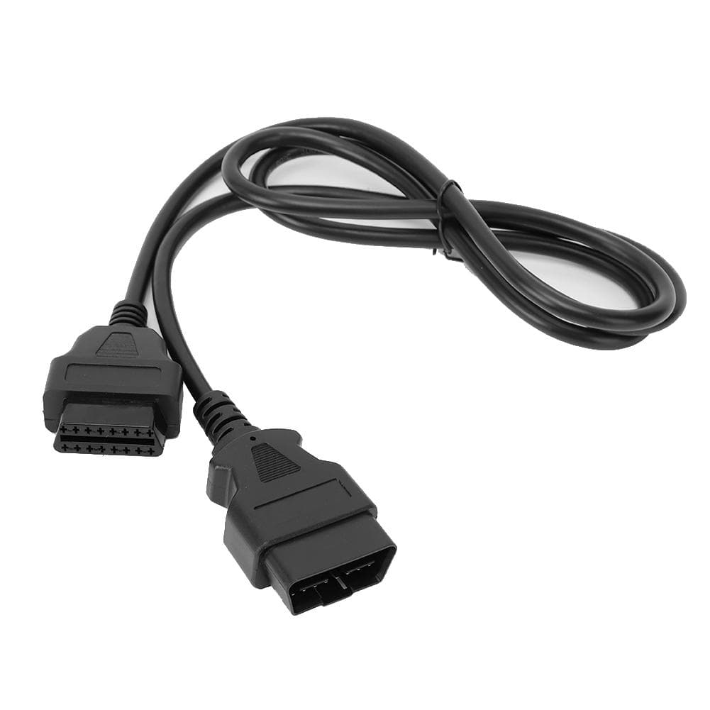 16Pin Car Diagnostics Adapter Cable for Elm327 Male to Female OBD Extension Wire 1.5m 4.9ft