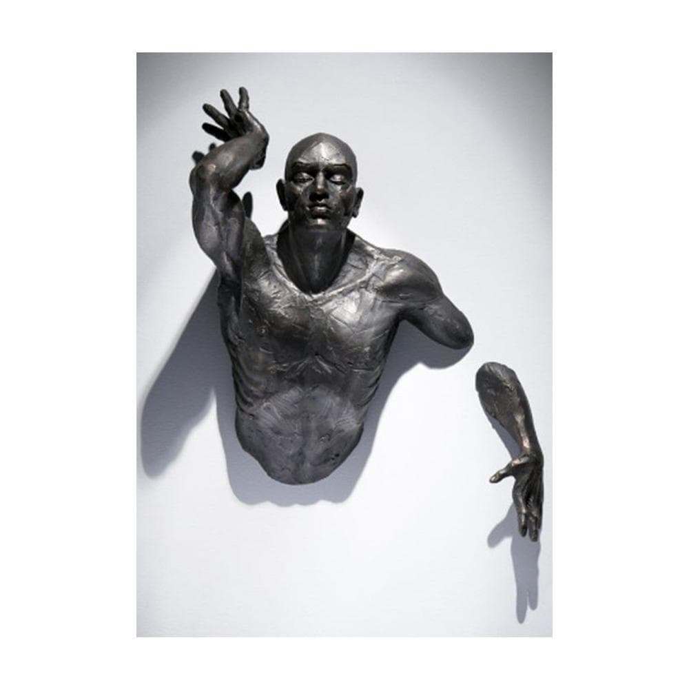 3D Sculpture Art Wall Canvas Painting Classic Posters Prints Living Room Bedroom Figure Mural Art Aesthetic Pictures Modern Abstract Figure Home Decor 20x30cm No Frame
