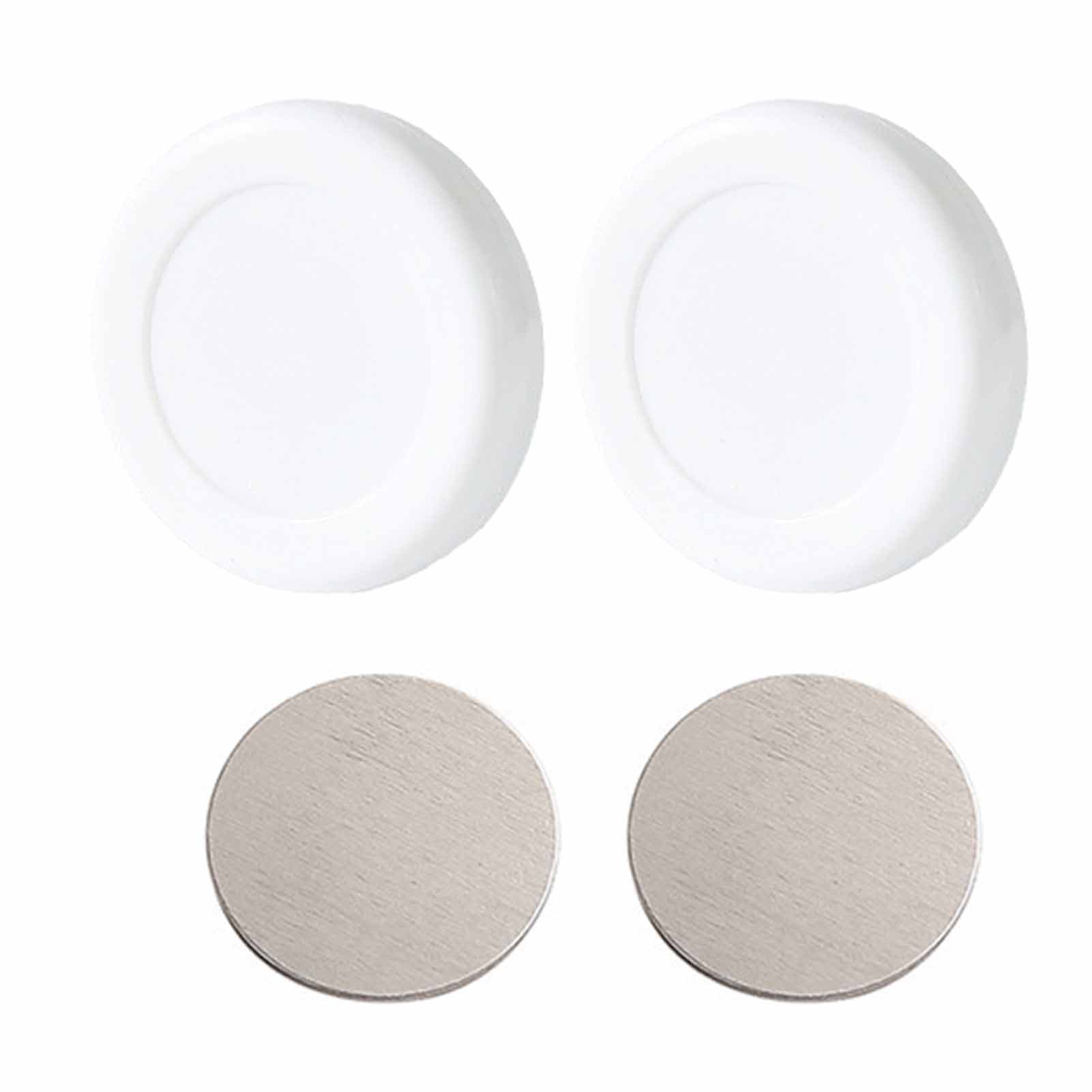 Wall Mount Magnetic Remote Control Holder Round Multipurpose Magnetic Wall Organizer Holder for TV