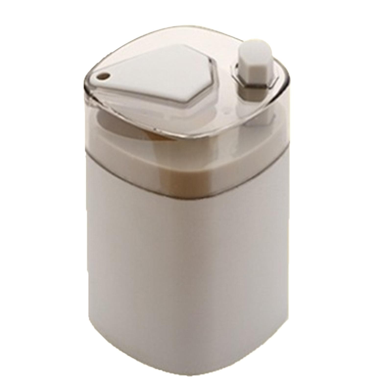 Toothpick Holder Plastic Pop Up Automatic Toothpick Dispenser Container for Kitchen Dining Room Grey