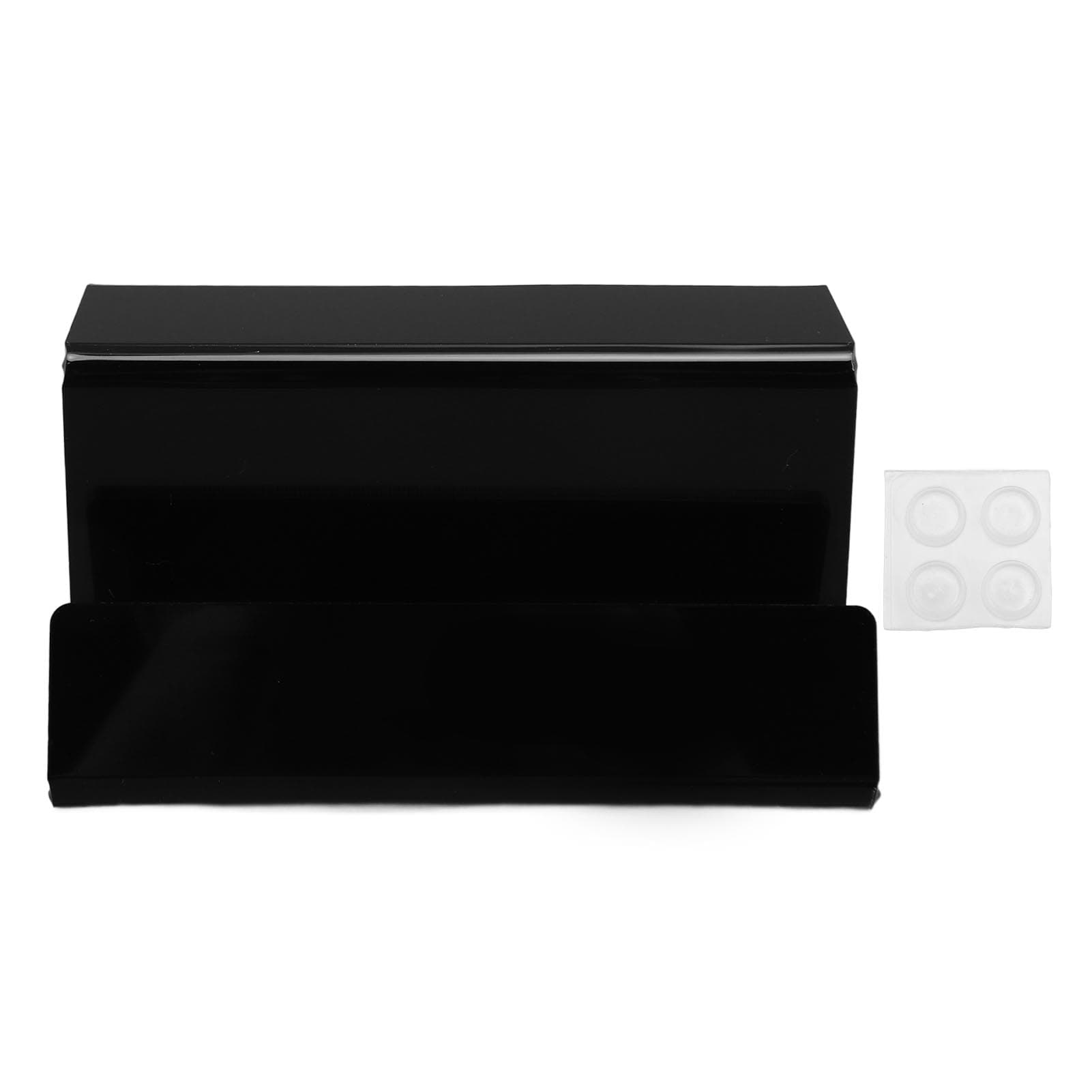 Vinyl Record Stand Acrylic Holder Rack Retro Albums Turntables Decoration for Lovers Transparent black