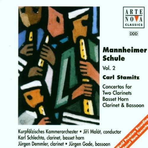 CD JIRI MALAT - Mannheimer Schule Vol.2 74321304772 Arte Nova Class 1995 Europe Classical Used