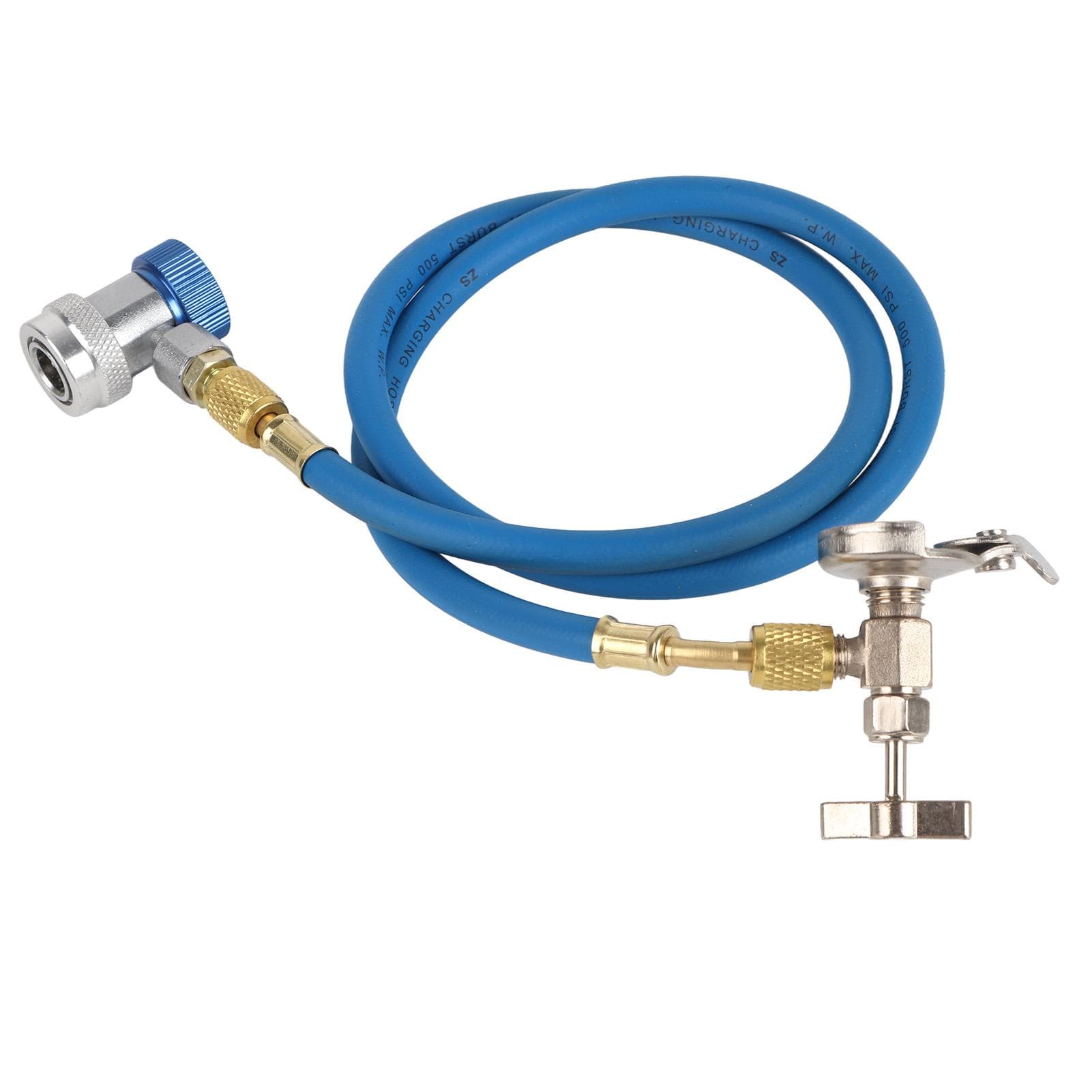 R134a Refrigerant Recharge Hose Gas Can Fitting Pipe Can Tap for R502 R12 R22 Refrigerant
