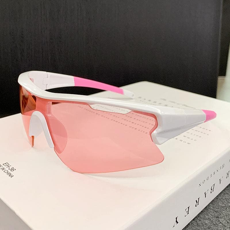 New Vintage Designer Sunglasses for Women Men Outdoor Sport Goggle Windproof Punk Skiing Eyewear Popular Sun Glasses 1PC