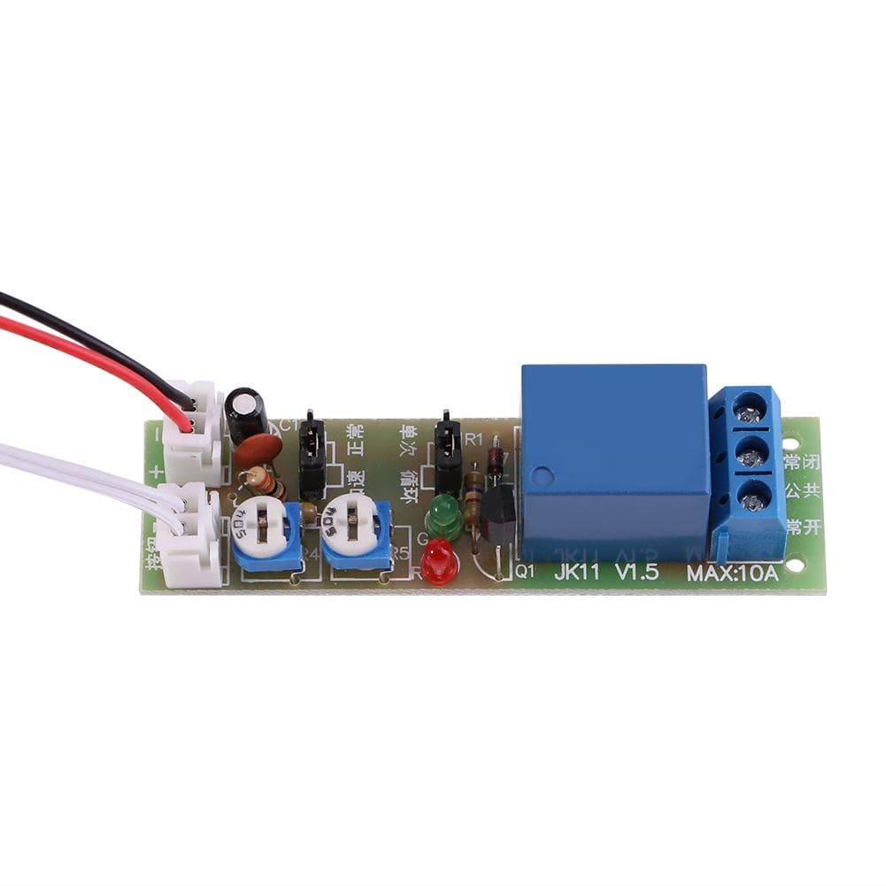 Adjustable Infinite Cycle Timer Delay OnOff Switch Relay Module (DC12V,060min)