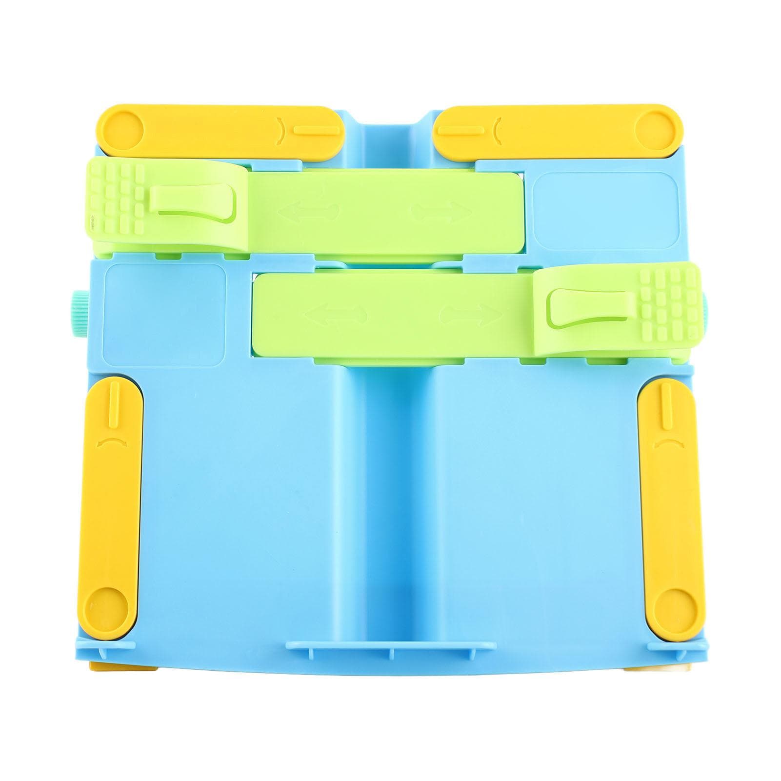 Book Reading Stand Portable Cartoon Cute Bear Children Student Telescopic Adjustable Reading Book blue