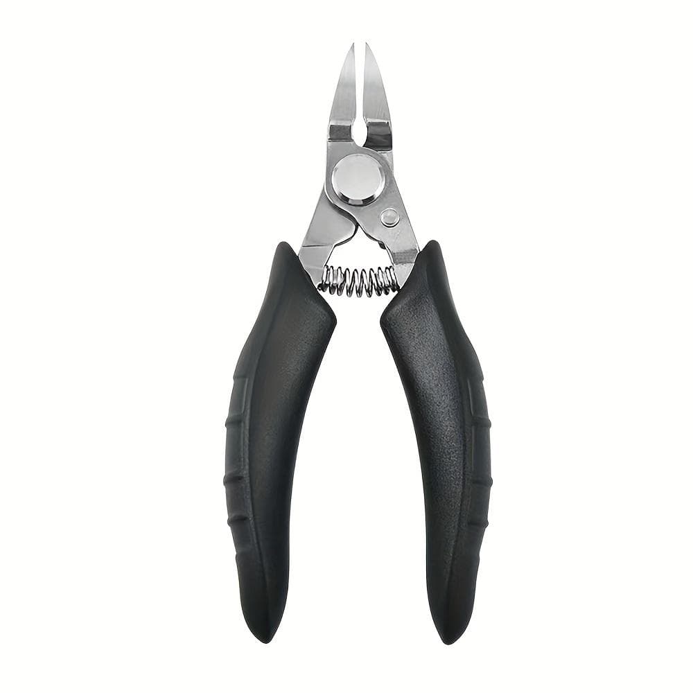Professional Large-sized Curved Nail Clippers Stainless Steel Toenail Trimming Tool Suitable For Ingrown Thick Hard Toenails black