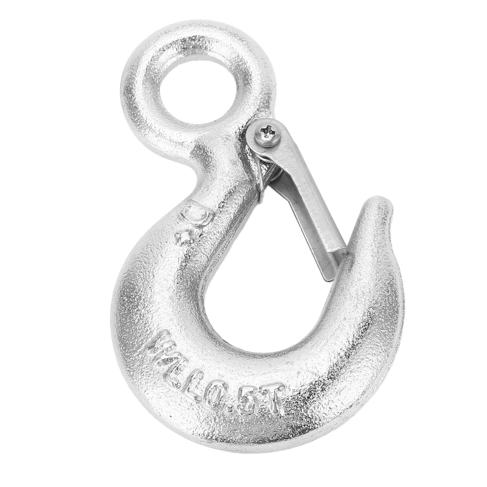 Grab Hook 0.5T Heavy Duty S304 Stainless Steel Crane Lifting Rigging Accessory Replacement
