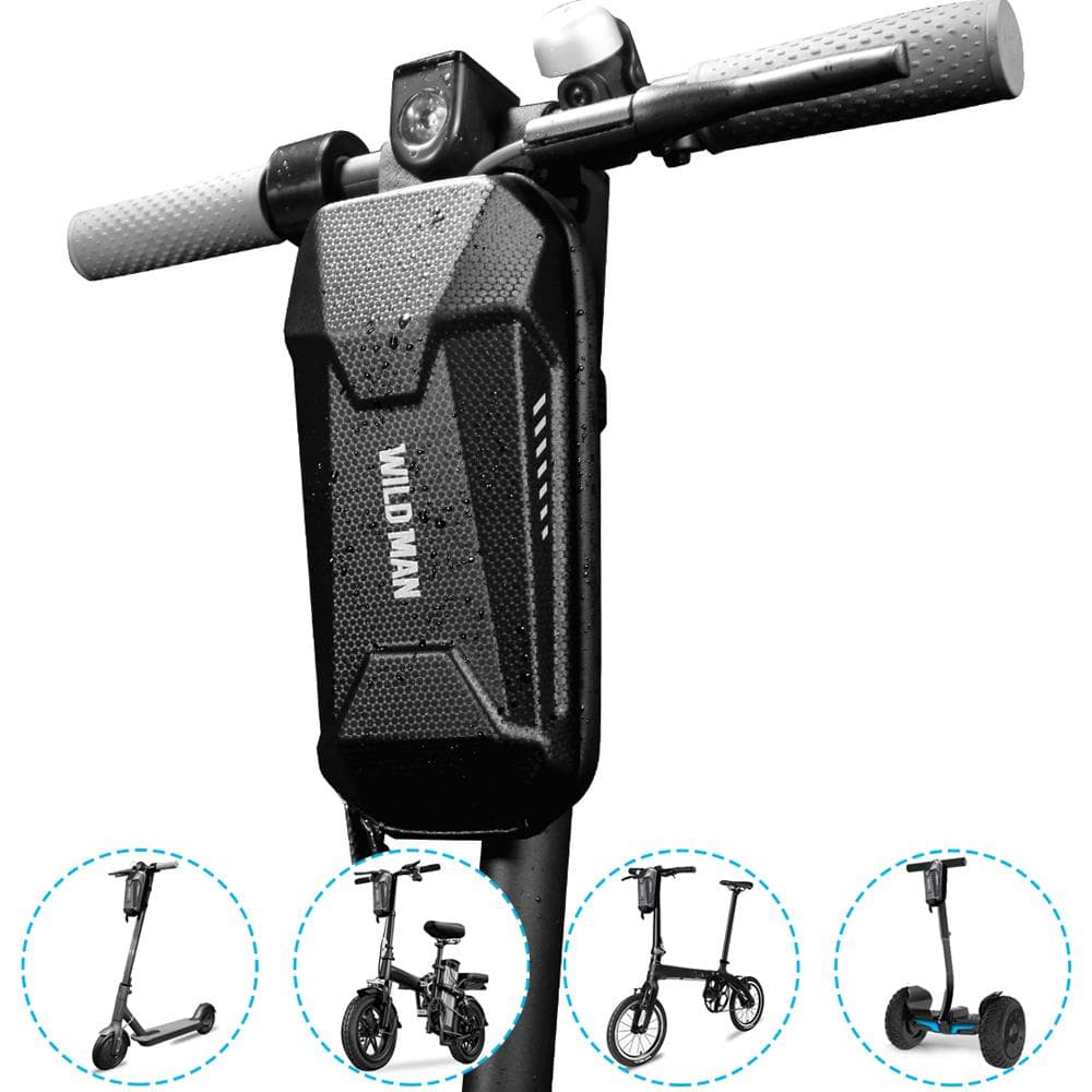 Scooter Storage Bag Electric Scooter Front Hanging Bag Scooter EVA Bag 2L
