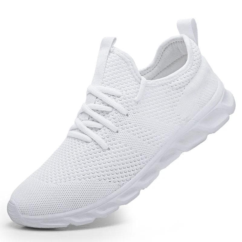 Fujeak Men Sneakers Breathable Running Shoes Light Comfortable Casual Footwear Classic Vulcanized Shoe Fashion Trendy Mesh Shoe 39