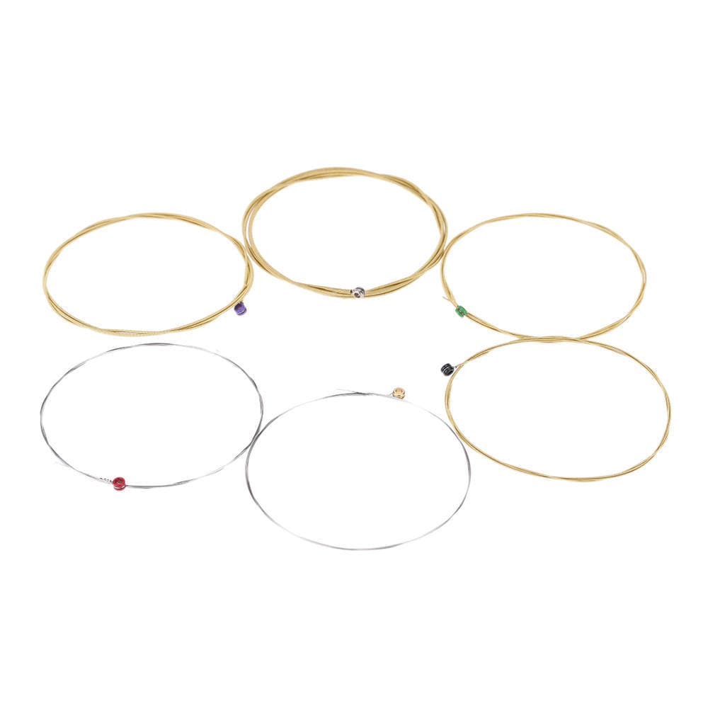 Orphee TX640 6pcs  Acoustic Folk Guitar String  Set (.012-.053) Phosphor Bronze Medium Tension