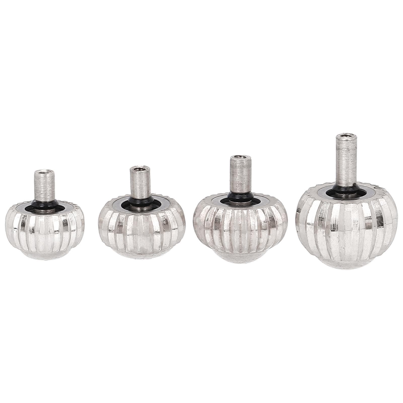 4Pcs Watch Crown Parts Easily Use Various Sizes Wear Resistant Wrist Watch Crown Replacement for