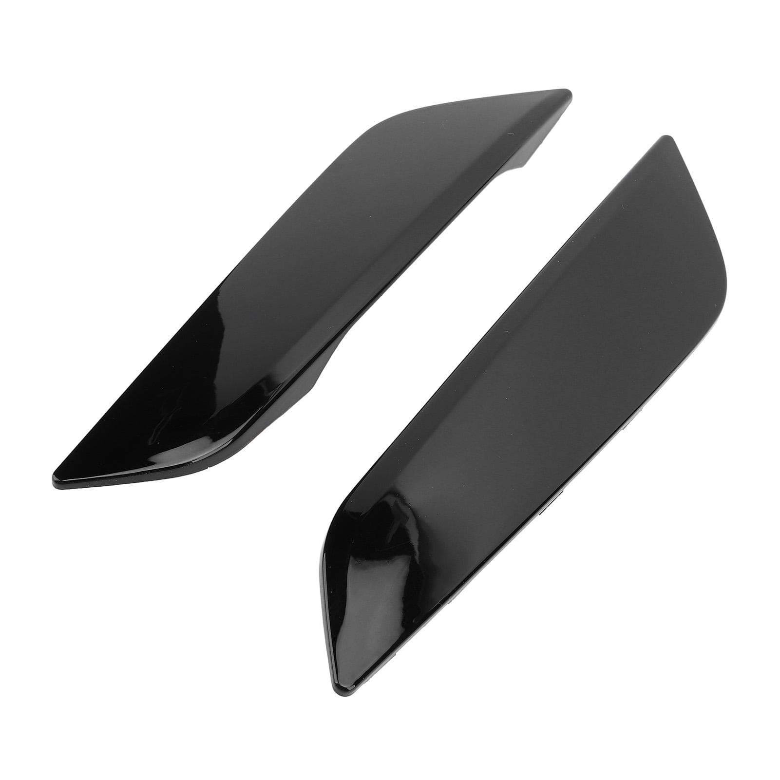1 Pair Front Side Air Duct Trim 51747439014 Left Right Black Side Wing Air Outlet Cover for 5
