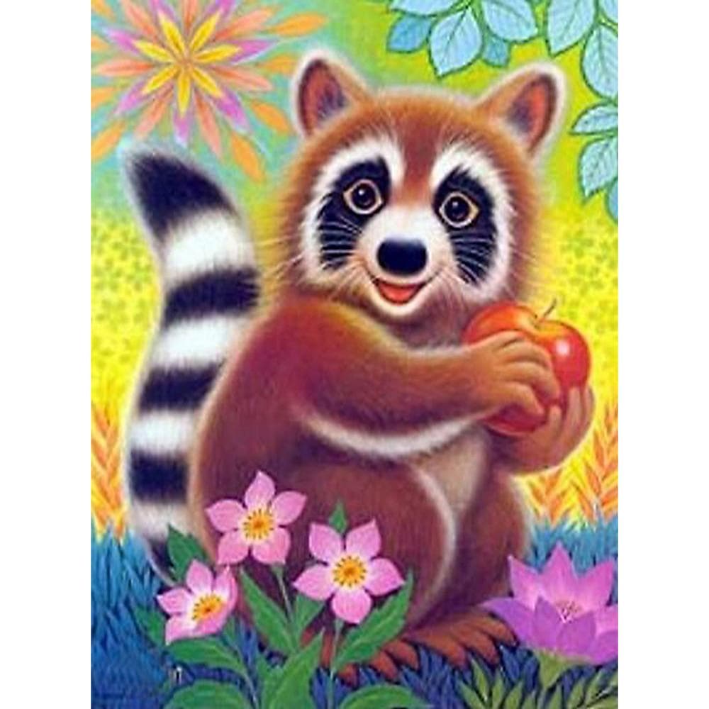 Diamond Painting Happy bear Embroidery Cross Stitch Rhinestone Mosaic Home Decor 20X30CM