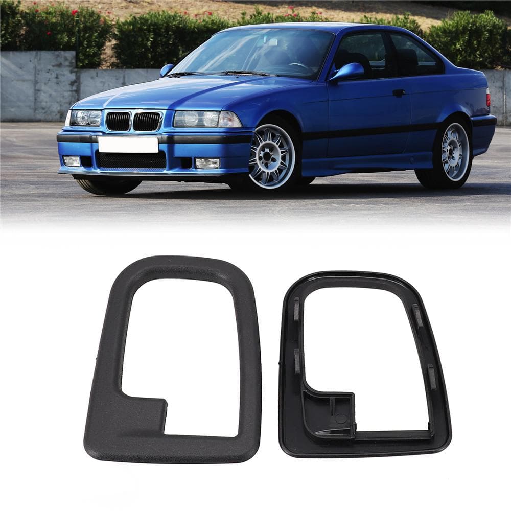 2Pcs Inner Door Handle Trim Set For BMW Z3 E36 3 Series 51228219023 51228219024