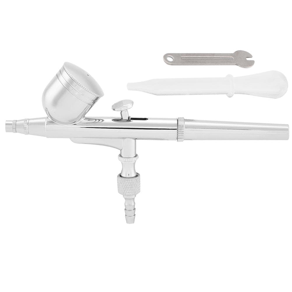 Gravity Feed Dual Action 7CC Airbrush Paint Spray Gun Kit Tools for Toys Nail Care(0.3mm)