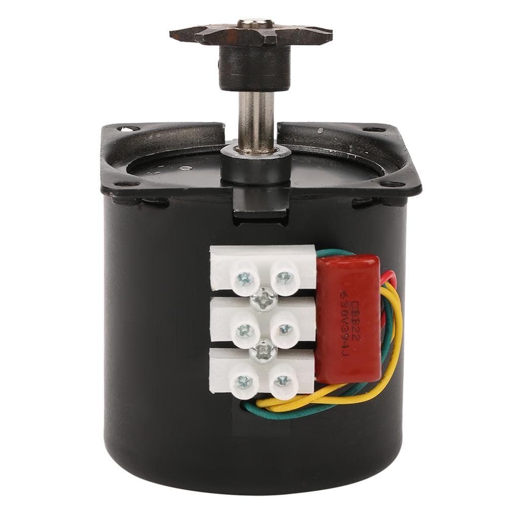 Incubator Hatching Machine Accessory Reversible Synchronous Eggs Turning Motor (with Gear)