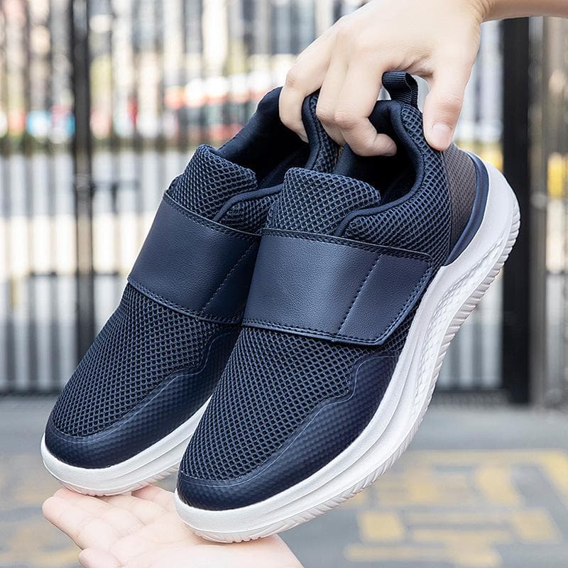 Men Orthopedics Wide Feet Swollen Walking Casual Shoes Thumb Eversion Adjusting Soft Comfortable Diabetic Man Shoes Big Size 48 44
