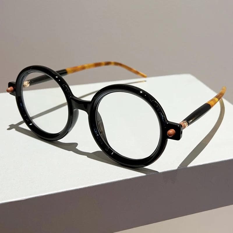 Vintage Round Sunglasses Unisex Retro Blocking Shades Trendy Designer Sun Glasses for Travel Fashion Eyewear