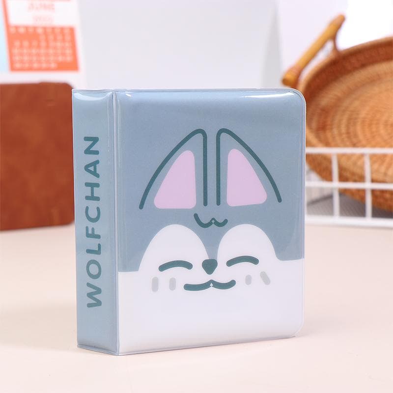 Cartoon Animal 3 Inch Album Photo Postcard Storage Album Idol Pictures Collection Kpop Card Binder Name Card Book Album