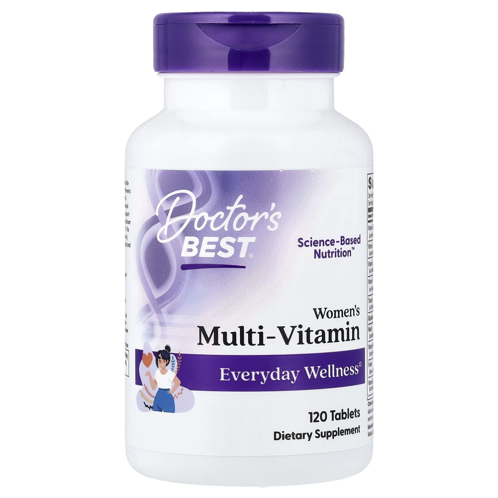 Doctor's Best, Women's Multivitamin, 120 Tablets