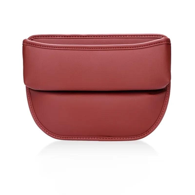 Universal Car Seat Gap Organizer Auto Console Side Pocket Seat Crevice Storage Box Interior Accessory Car Interior red