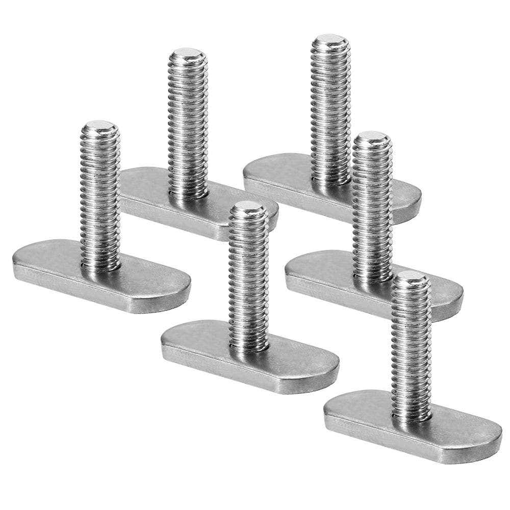 6Pcs Kayak Rails Screws Bolts Hardware Parts for Kayak Canoe Boat