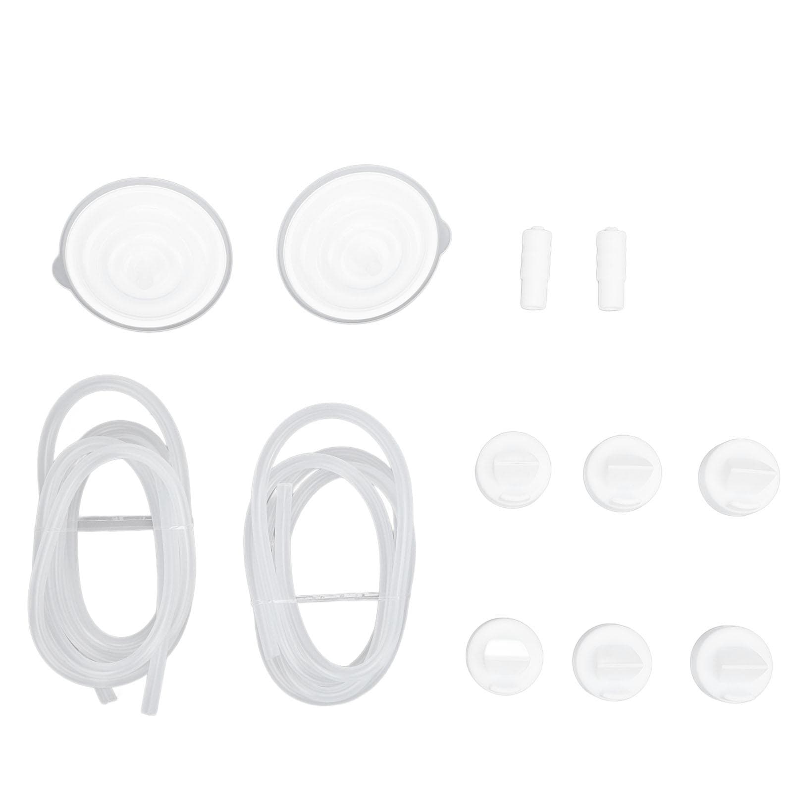 Breastpump Accessories Backflow Protector Silicone Tubes Connectors White Duckbill Valves for