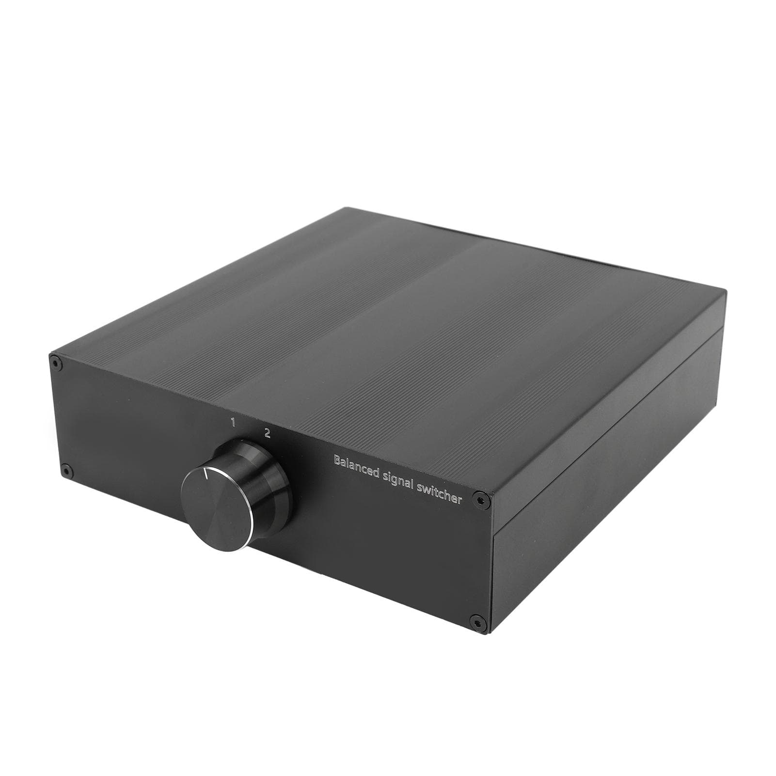 2 In 1 Out Sound Switch XLR Lossless Balance Sound Selector Switcher for 2 Channel HiFi Stereo LR