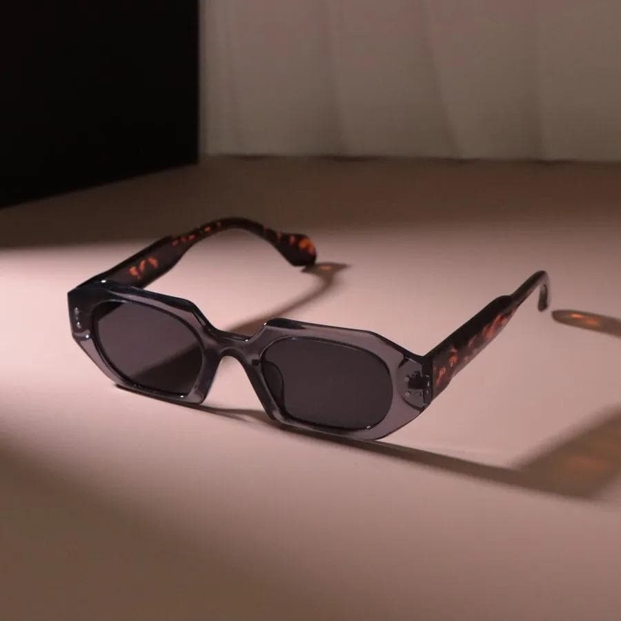 Fashion Oval Frame Sunglasses Women Men Retro Rectangle Designer Sun Glasses Vintage Travel Oculos De Sol Other
