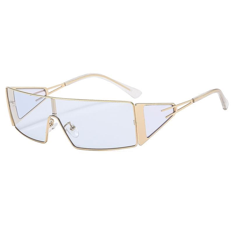 New Style Metal Fashion Sunglasses Future Tech Trendy Personality Design 347