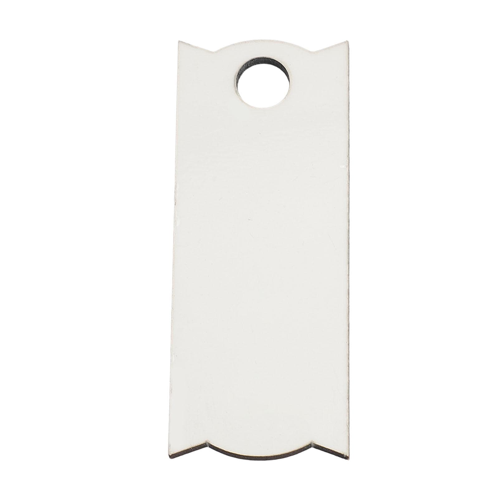 30PCS Set Sublimation Topper Name Tag Hardboard Name Plates Holder for Stanley 40oz Cup Carrot
