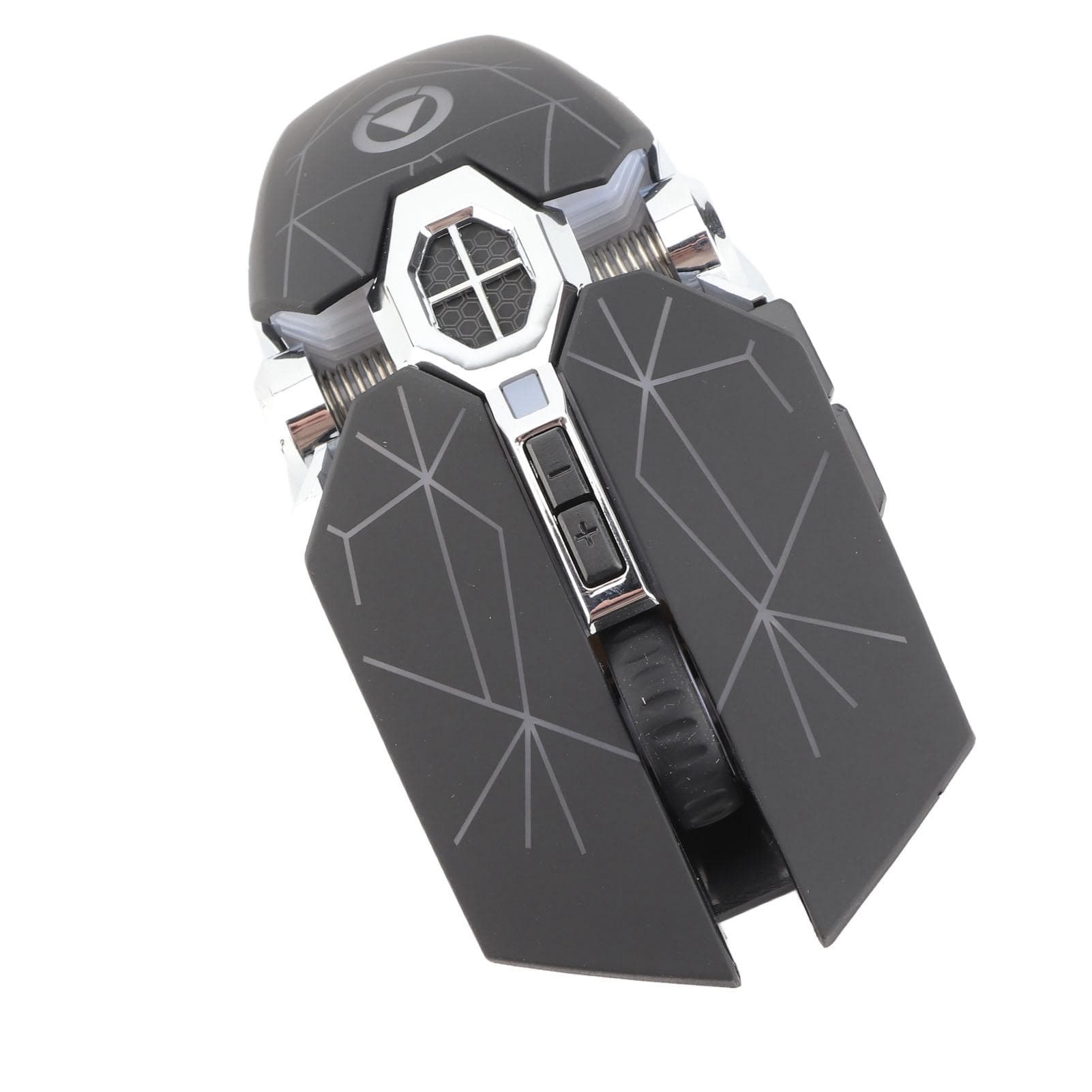 Wireless Mouse Rechargeable Ergonomic Flexible Mouse Wheel Gaming Mice Laptop Mouse Matte Black