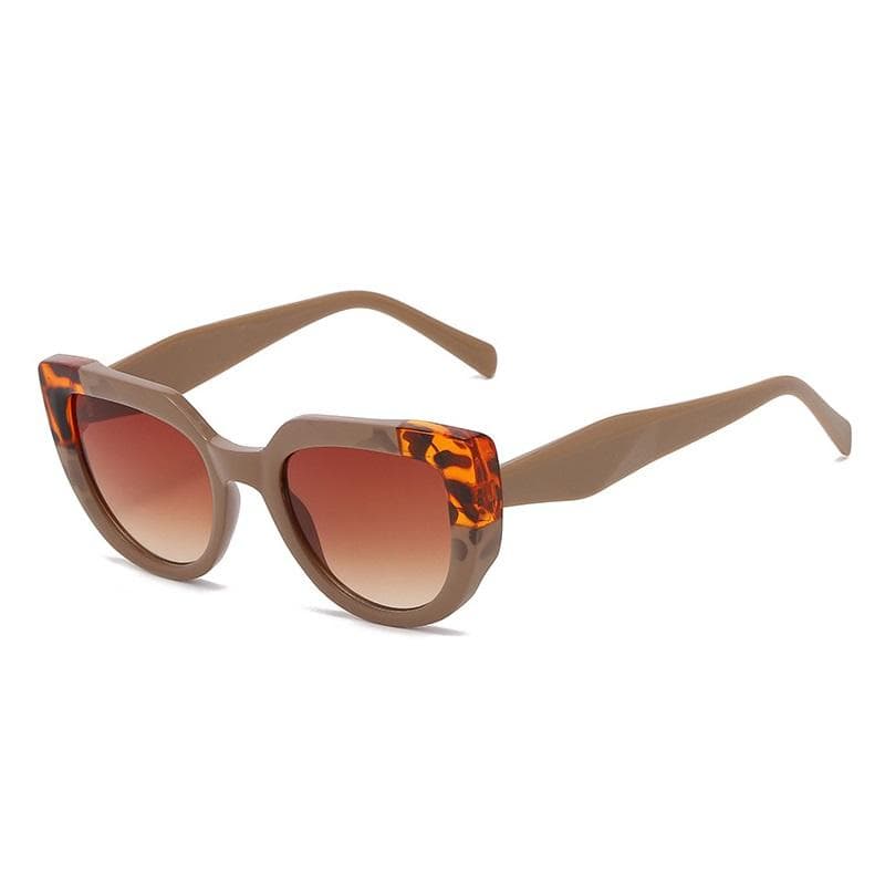 New Cat Eye Sunglasses Women Men Vintage Designer UV400 Sun Glasses Ins Trending Female Shades Fashion as picture