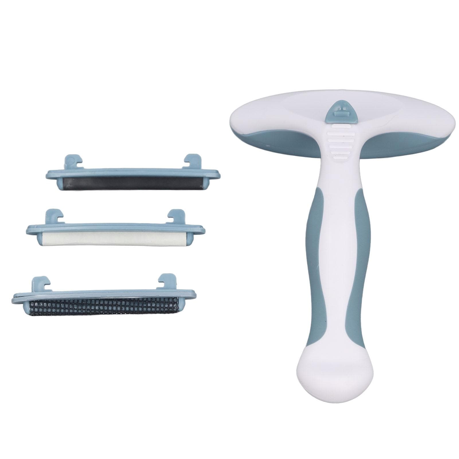 No Battery Fabric Shaver Lint Brush Quick Release Button Manual Fuzz Remover for Clothing with 3pcs