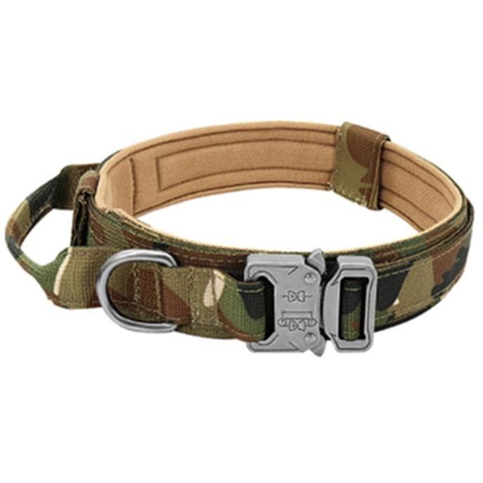 Service Dog Collars Tactical Dog Collar Training for Medium Large Dogs Adjustable M camouflage