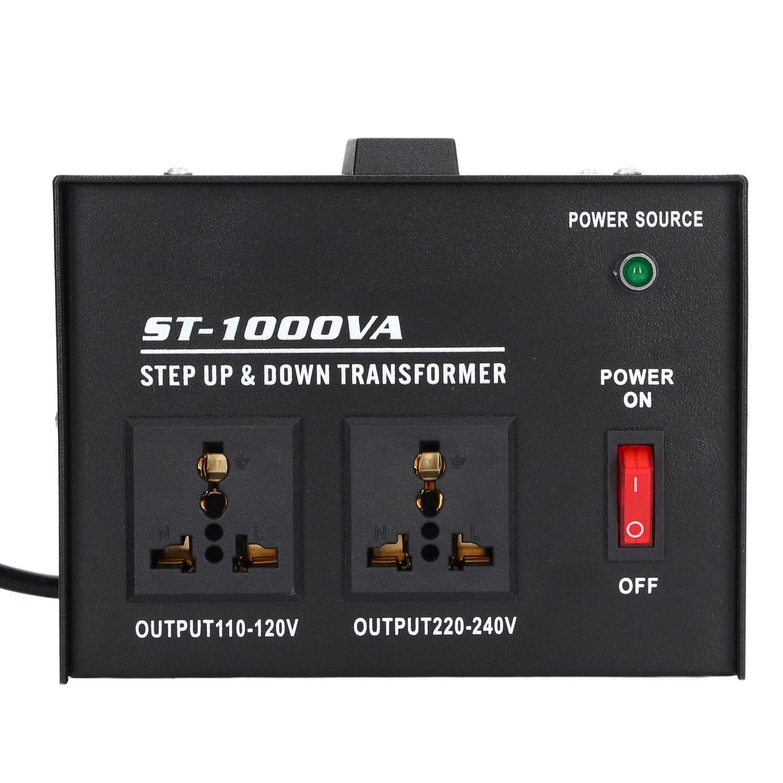 1000W Step Up Buck Transformer to Voltage Converter Single Phase Adjustable Input Voltage