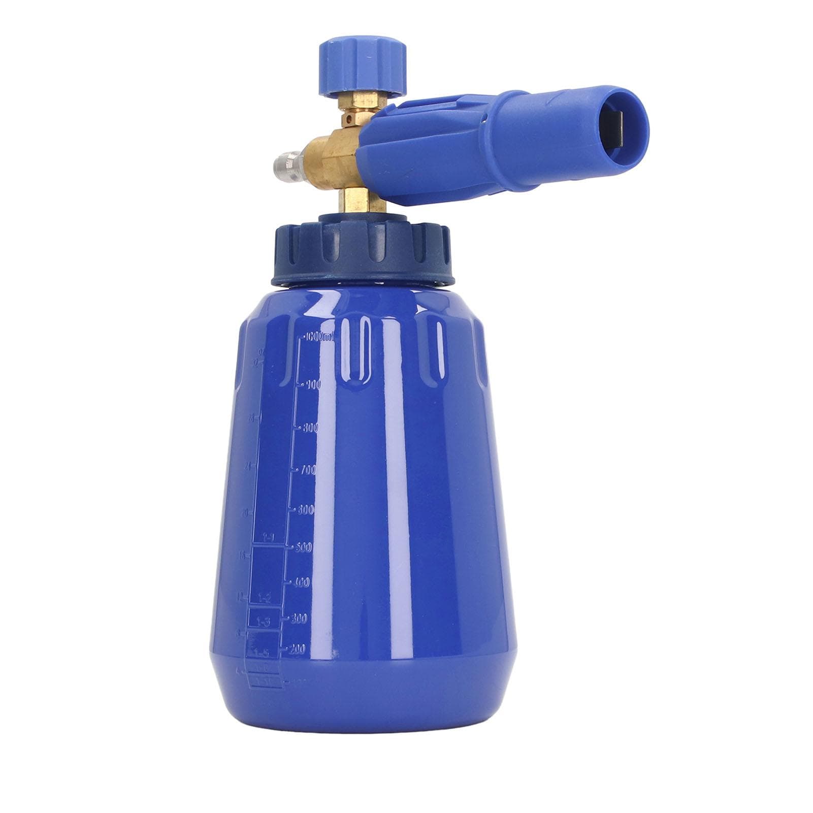 1L 4000psi Foam Generator Adjustable High Pressure Sprayer Washer Can 14in NPT Quick Connect Blue blue