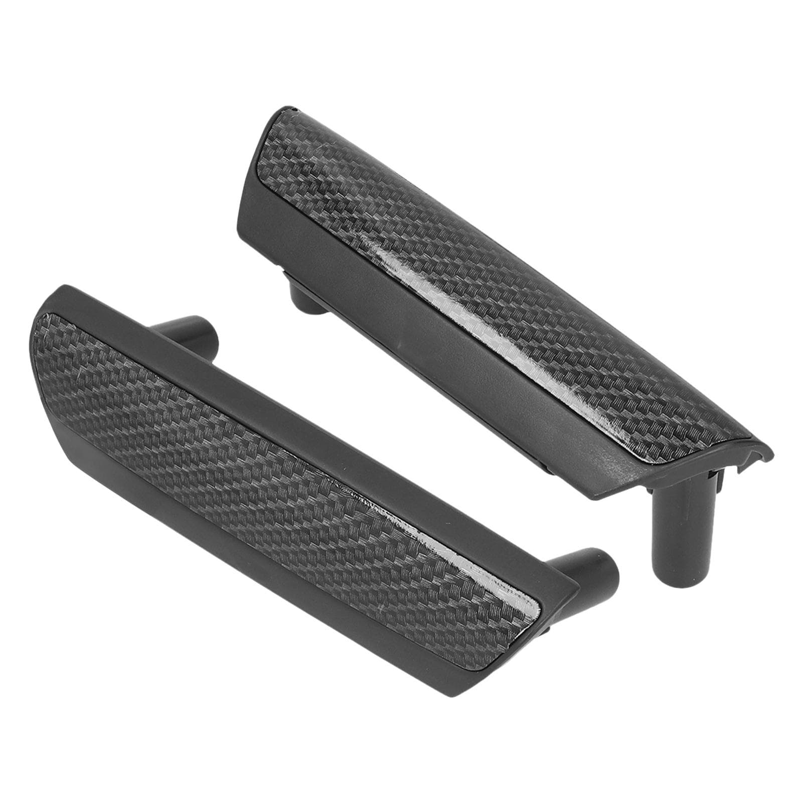 2pcs Front Interior Door Handle Cover Left Right 7H0867179 Carbon Fiber Color Replacement for T5