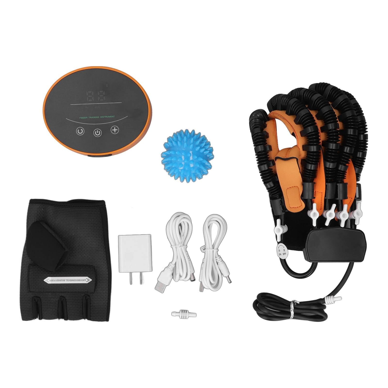 Rehabilitation Robot Gloves 3 Pump Power Intelligent Robot Splint Glove for Stroke Hemiplegia XL